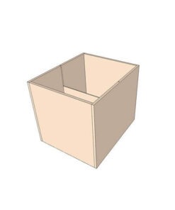 Caja Kallax sin tapa y sin asas