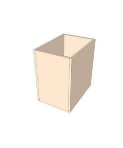 Caja pequeña sin tapa y sin asas